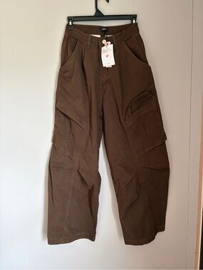 Micas Co. Brown Cargo Pants for women